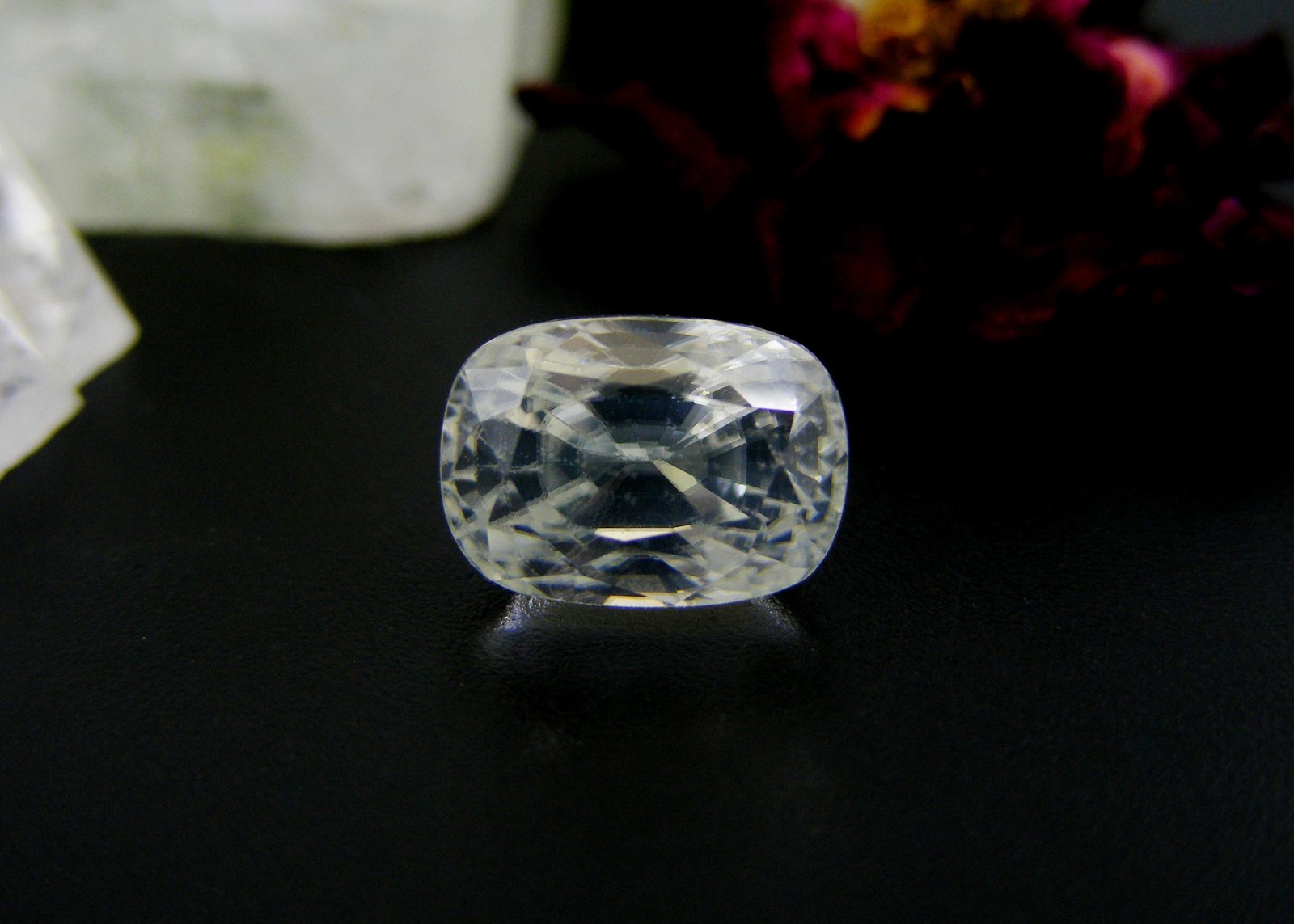 Natural Colorless White Zircon 7.35 Cts
