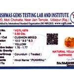 Whare to buy Natural gemstone online ? All Yellow stone are Sapphire? Wich Lab is best Gemstone testing Important Notice:- How to avoid Yellow sapphire froud!