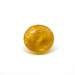 Report No. VGTL1672 Weigth 6.93 Cts. Ratti Product Name NATURAL YELLOW SAPPHIRE Dimension 10.6*9.7*7.8 color YELLOW shape OVAL MIXED Ri 1.76 - 1.77 Hindi Name PUKHRAJ Wearing Metal Gold/Silver Wearing Finger Index finger of the Right hand