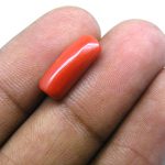 FAQ  Q1.  why you should wear red coral gemstone? According to Vedic astrology, This red coral gemstone is associated with the planet Mars(Mangal Graha). It is believed to neutralize the evil effects of Mars (Mangal Graha). Q2. How to wear red coral astrologically?   According to Vedic astrology early in the morning between 6- 9 A.M. on Tuesday with the chanting With the Jaap of “Aum Ang Angarkay Namha”.   Q3. Which is the best color of Moonga to wear according to Vedic astrology for the best result? Sparkling Bright Red Coral is best for astrological purposes. amongst shades of Orange-Red are great to give the best result to the wearer.   Q4. Which metal is the best to wear Red Coral (Moonga) stone?   Gold, Panchdhatu & Copper are recommended metals for Red Coral. Q5. Which is the best finger to wear a Moonga ring on?   You can wear it on the ring finger of the working hand.