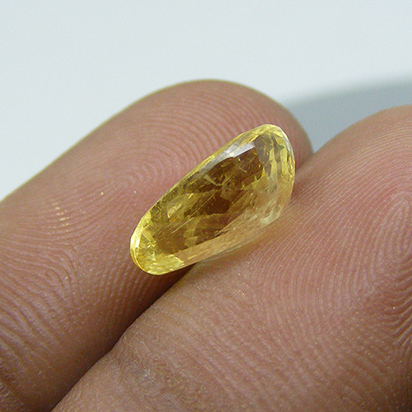This Ceylon yellow sapphire is natural as it came out of the ground, no treatment or color has been added to it. This is a natural sapphire, for this we give the certificate of government lab. As shown in the photo you can see clearly it has no sign of heat and treatment,Along with this, its photo size wise etc.have also been seen in the certificate. Q&A who can wear yellow sapphire stone, how to wear yellow sapphire stone ring, how to check yellow sapphire stone, how to test yellow sapphire stone at home, how to recharge yellow sapphire stone, when to wear yellow sapphire stone Benefits of Wearing Gemstone:
